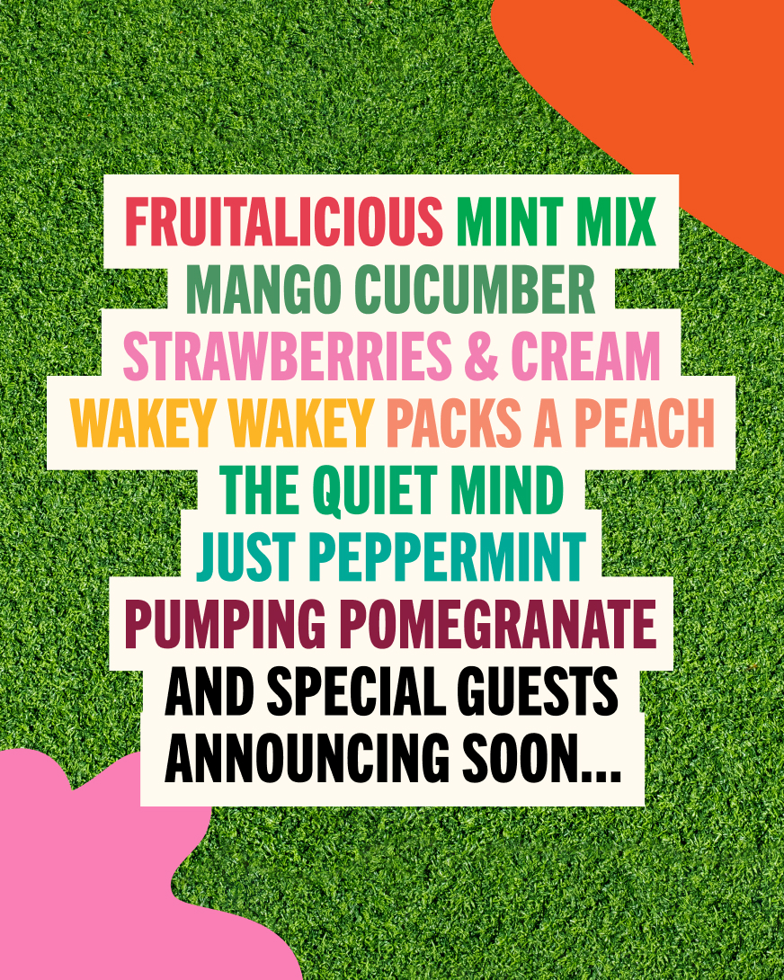 Fresh drops for sunny days 