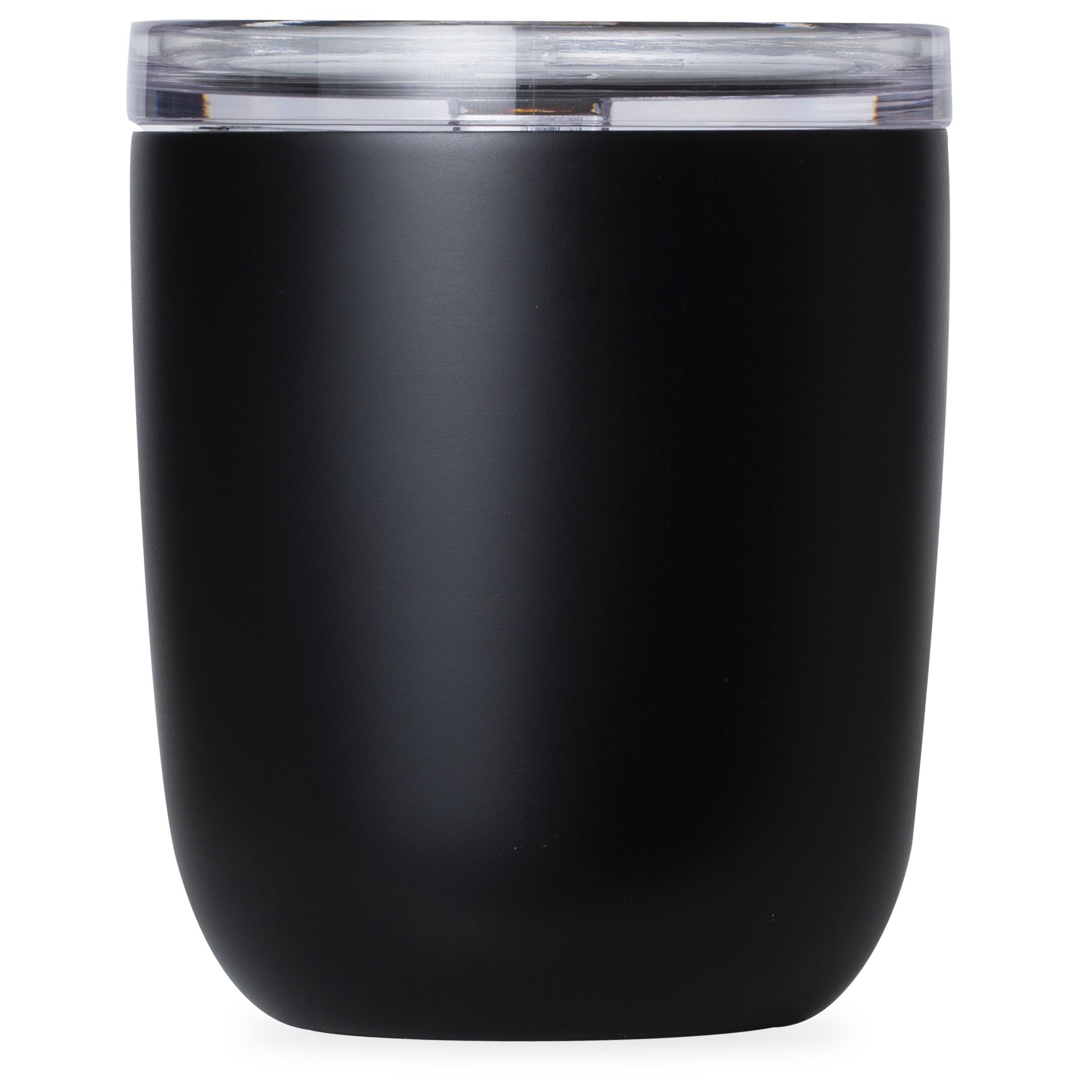 Stainless steel Black Travel Cup