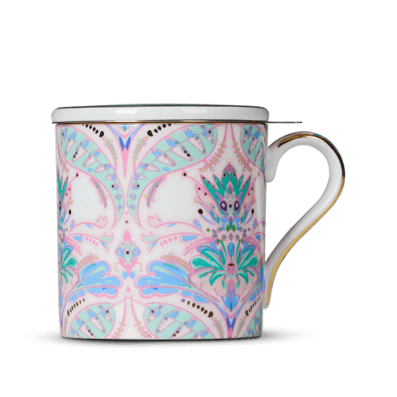 Damask Dreams Mug Pink