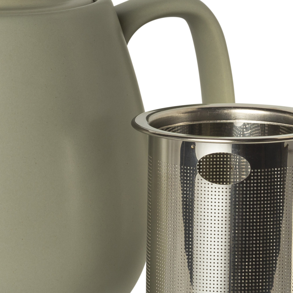 T2 Teaset Hugo Grey Teapot Small image number 2