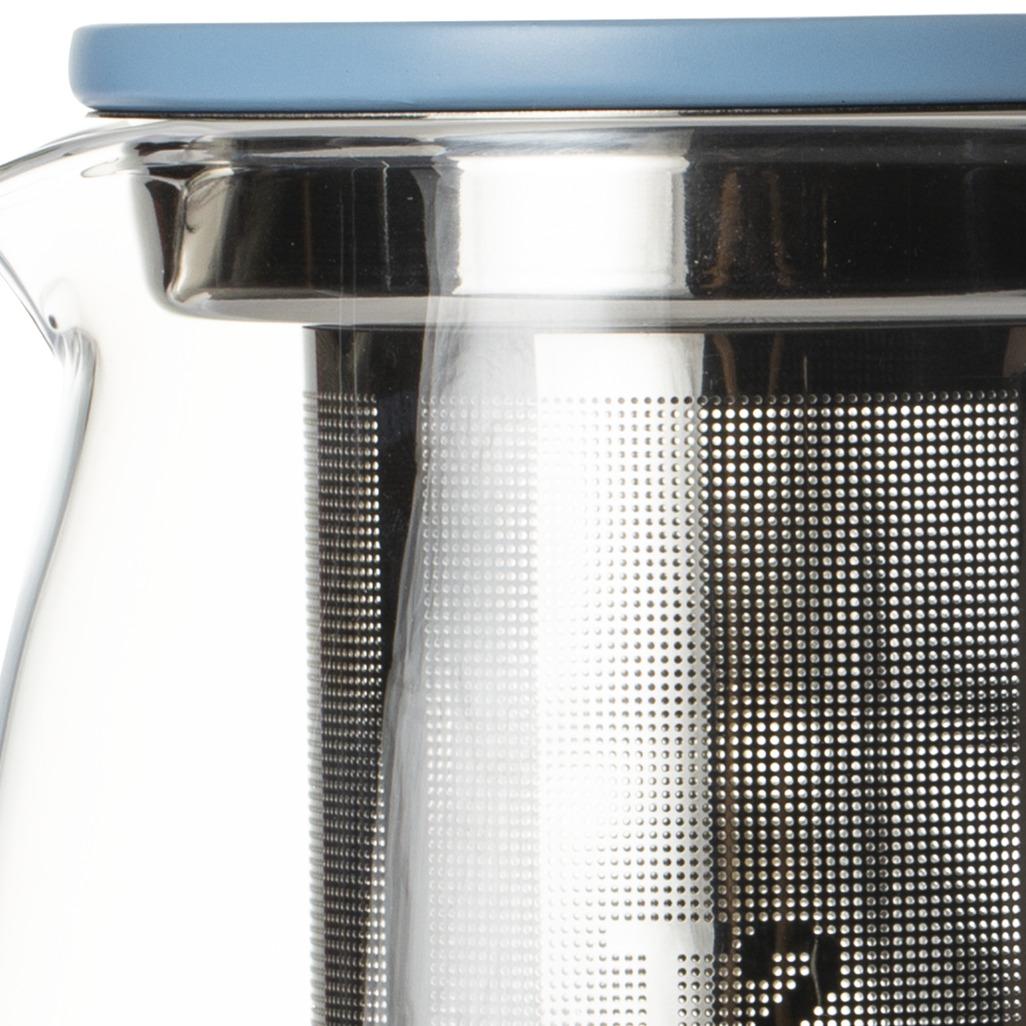 T2 Teaset Glass Small Teapot Sky Blue image number 1