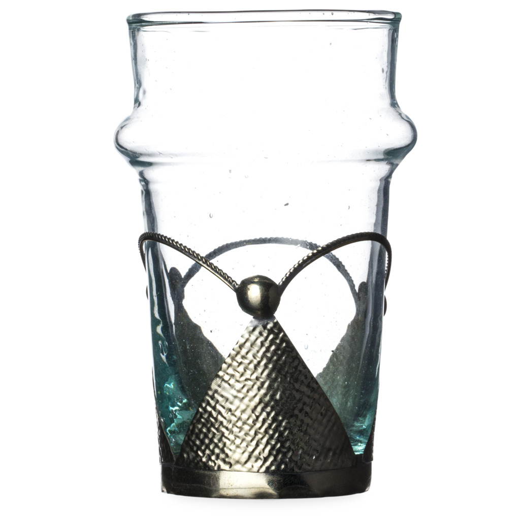 Moroccan Monarch Cerclage Silver Finishing Teaglass image number 0