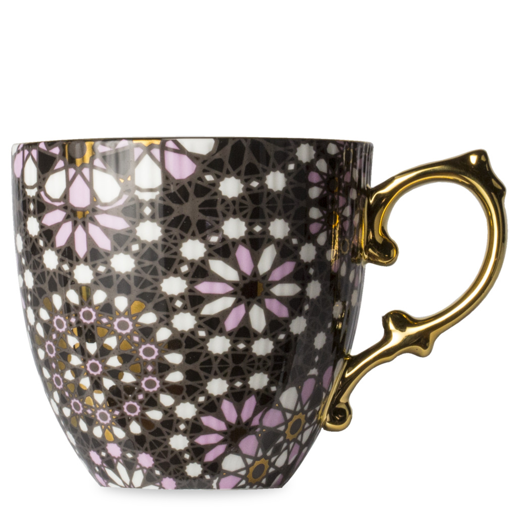 Dazed and Dazzled Black Lilac Mug Tea Mugs | T2 Australia