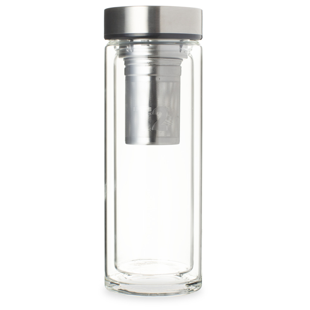 Double glass shop thermos