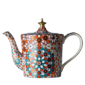 Dazed and Dazzled Red Teapot Large image number 0