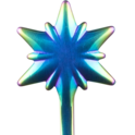 Rainbow Star Teaspoon image number 1