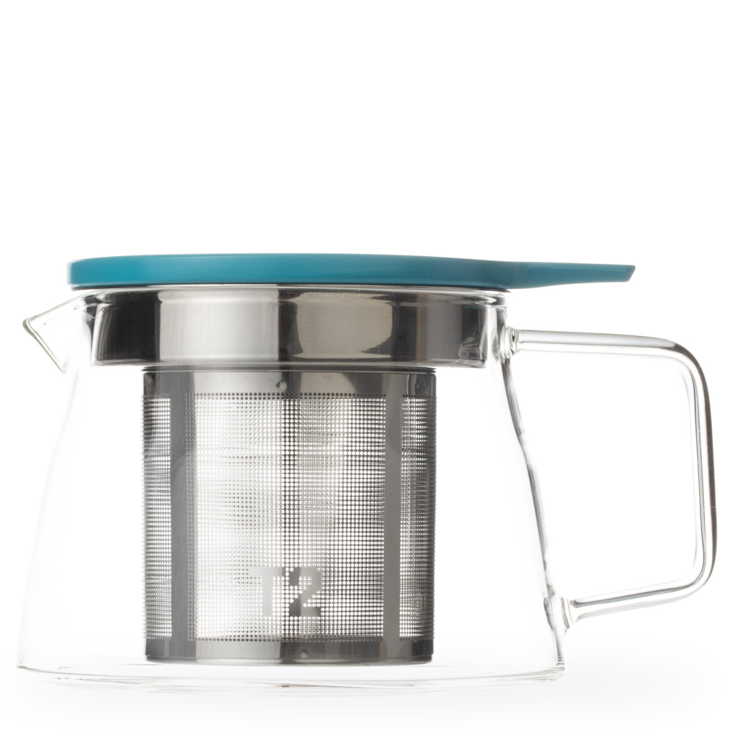 T2 Teaset Glass Small Teapot Bermuda Green Teapots T2 NZ