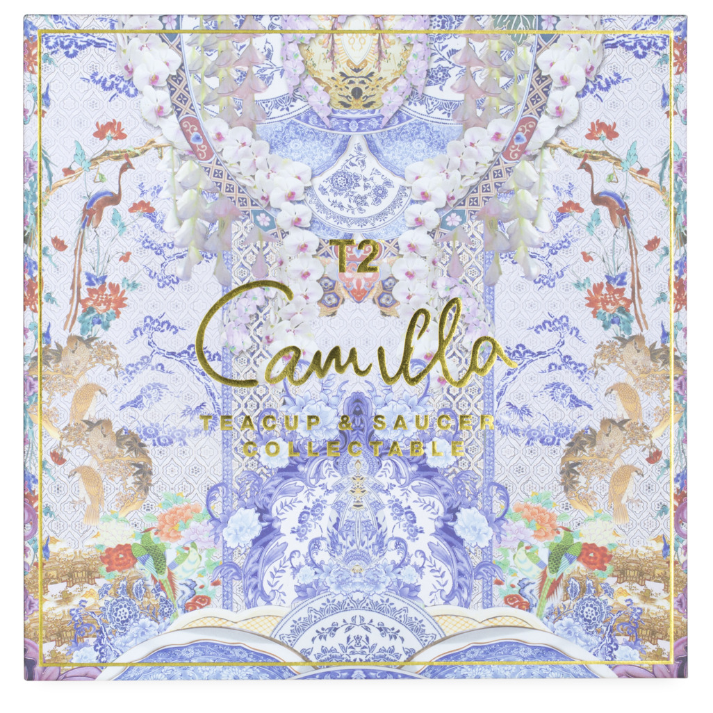 T2 x Camilla Collectable Cup and Saucer image number 0