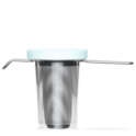Basket Infuser With Silicone Lid Aqua image number 0