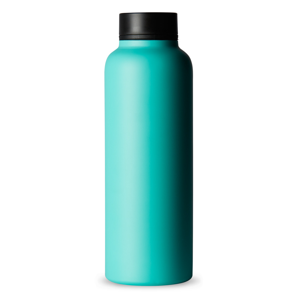 small aqua flask