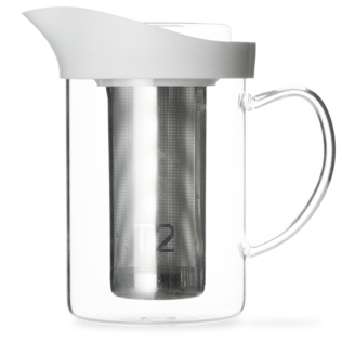 Glass Jug-A-Lot 1L White