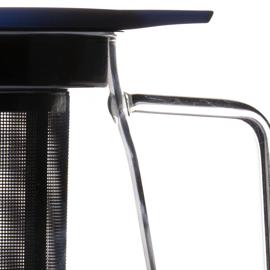 T2 Teaset Glass Tall Midnight Teapot image number 1