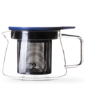 T2 Teaset Glass Small Teapot Midnight image number 0