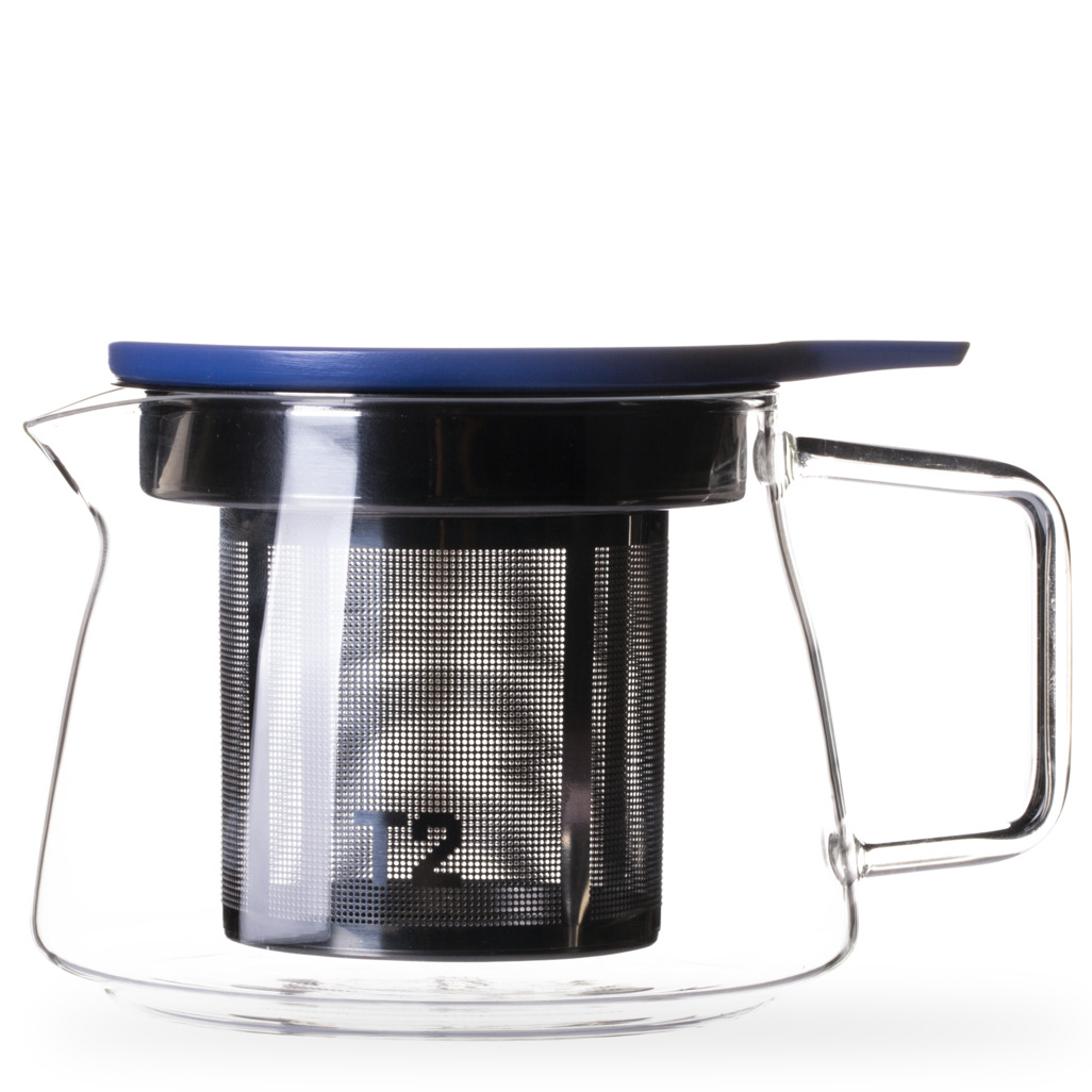 T2 Teaset Glass Small Teapot Midnight T2 EU Storefront catalogue T2 UK