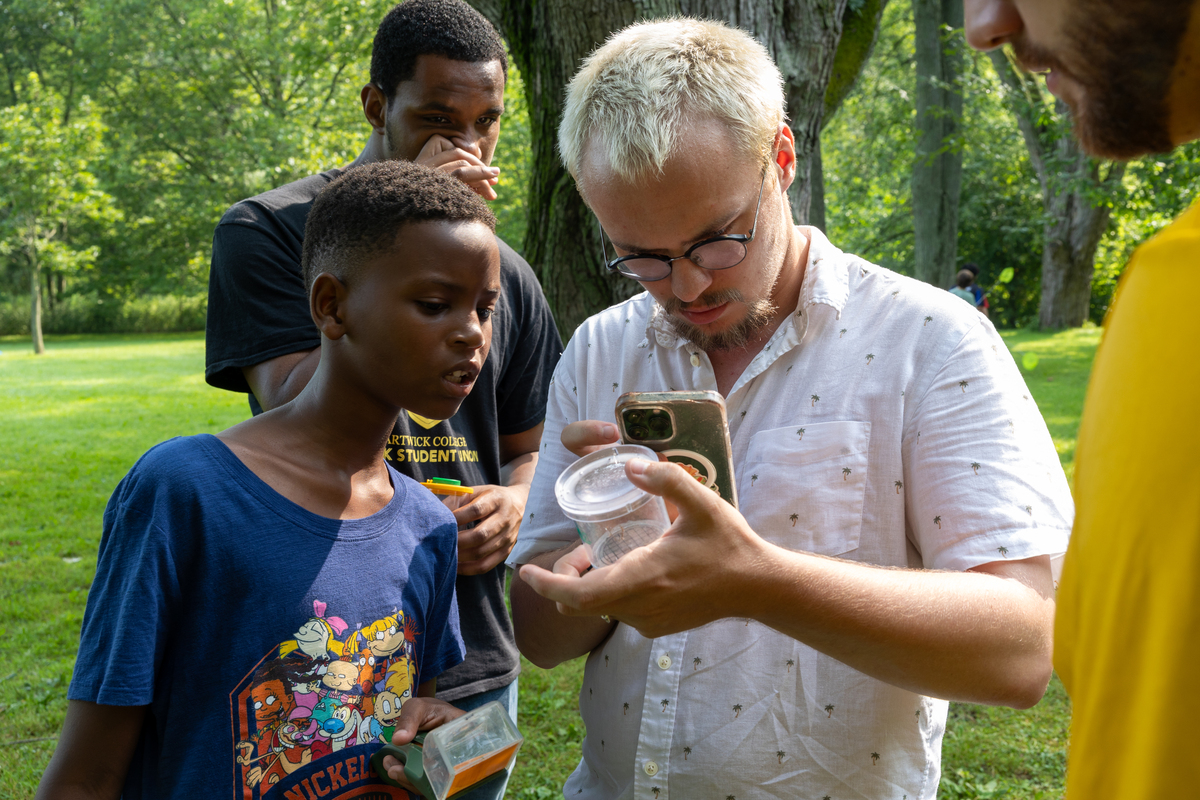  a nature camp, a zoo field trip, and a special curriculum of African American history at a local school